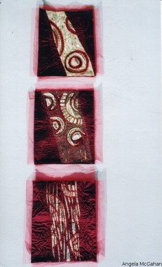 Palazzo Dario 3, Textile Art Piece by Angela McGahan